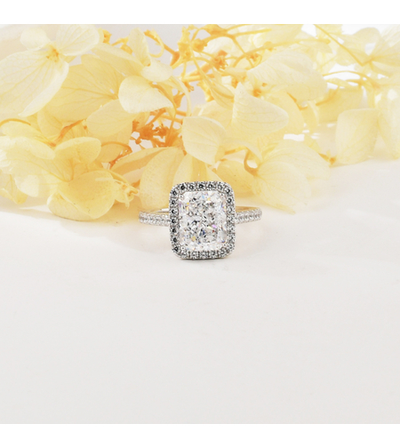 CRYSTAL SHINE CRUSHED ICE RING