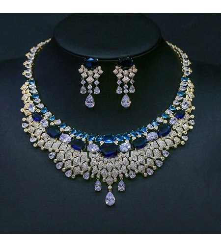 Комплект жълто позлатяване 'Ориенталска приказка' | Колекция Luxury Secret | Бижута Invoke.bg