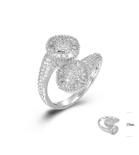 Сребърен пръстен Симетрия | Колекция Silver Premium | Бижута Invoke.bg