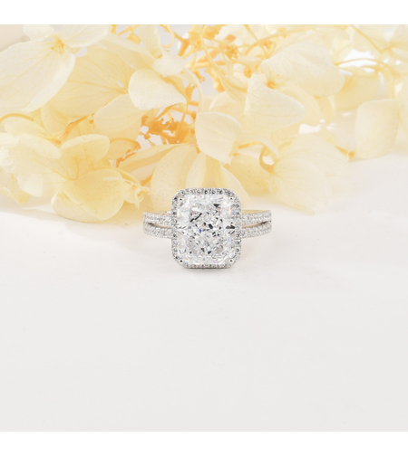 CRYSTAL SHINE CRUSHED ICE RING