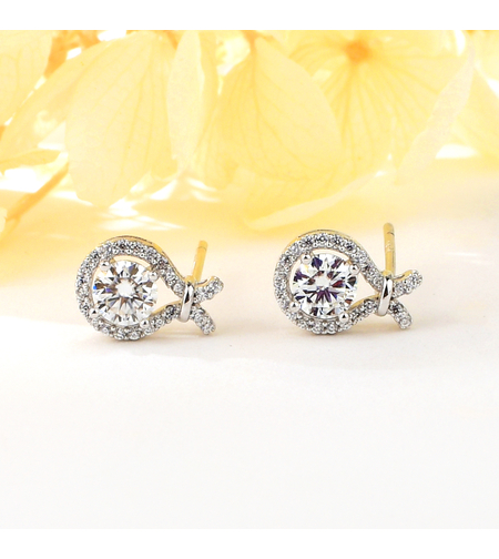 Сребърни обеци | Колекция Мойсанит | Бижута Invoke.bg