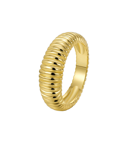 Yellow Gold Plating Ring 2405112600960 | Collection Desert Shine