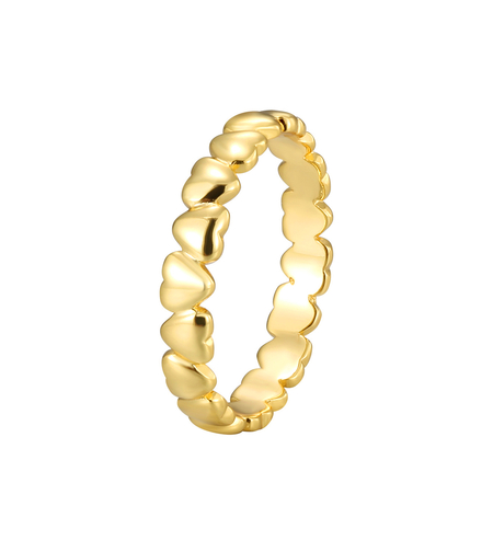 Yellow Gold Plating Ring 2405112600533 | Collection Desert Shine