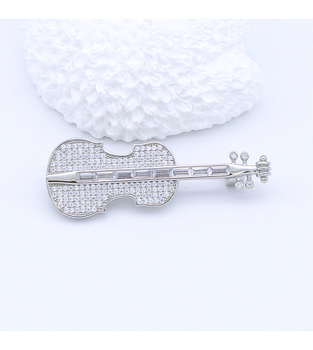 VIOLIN LUXURY BROOCH