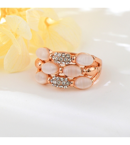 Пръстен розово позлатяване | Колекция Rose Gold | Бижута Invoke.bg