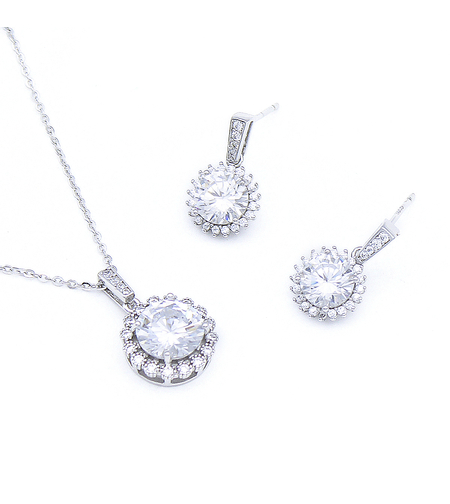 Нежен сребърен комплект | колекция Delicate Silver | Бижута Invoke.bg