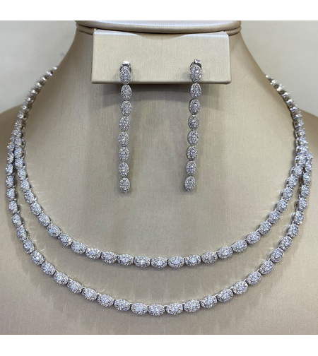 Сребърен комплект | Колекция Silver Premium | Бижута Invoke.bg