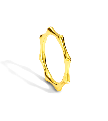 Пръстен жълто позлатяване 2405112600564 | Колекция Desert Shine