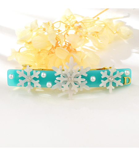 ЗЕЛЕНА ШНОЛА СНЕЖИНКИ БИЖУТЕРИЕН АКРИЛ