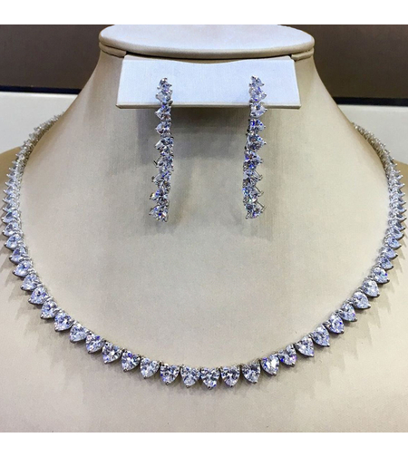 Сребърен комплект | Колекция Silver Premium | Бижута Invoke