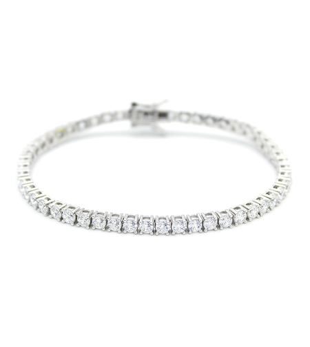 Сребърна тенис гривна 2700000057612 | Колекция Silver Premium