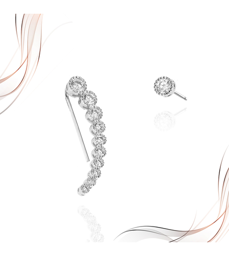 Сребърни обеци | Колекция Silver Premium | Бижута Invoke.bg