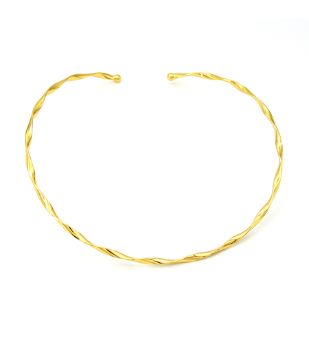 Колие жълто позлатяване 2405112599073 | Колекция Desert Shine