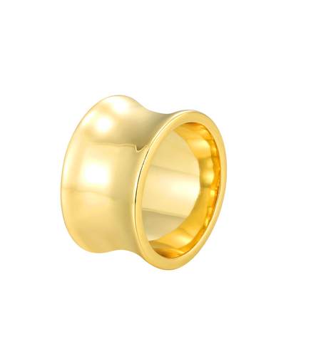 Пръстен жълто позлатяване 2405112600496 | Колекция Desert Shine