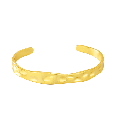 Yellow gold plated bracelet 2405112598533 | Desert Shine Collection