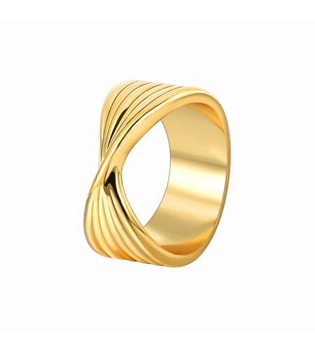 Пръстен жълто позлатяване 2405112600441 | Колекция Desert Shine