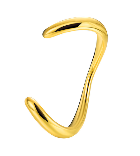 Yellow gold plated bracelet 2405112598601 | Desert Shine Collection