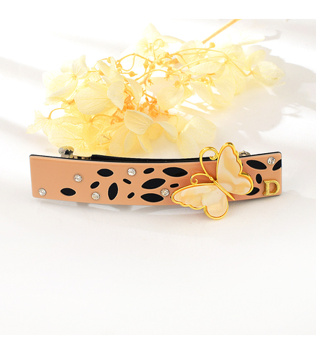 ТЪМНО РОЗОВА ШНОЛА ПЕПЕРУДА БИЖУТЕРИЕН АКРИЛ