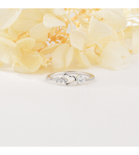 Сребърен пръстен Сърце JL070510B | колекция Delicate Silver