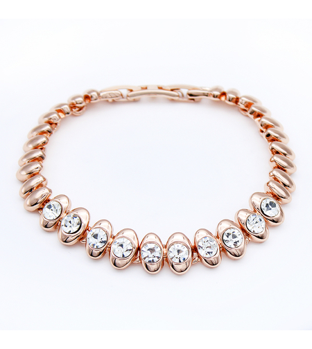 Гривна розово позлатяване | Колекция Rose Gold | Бижута Invoke.bg