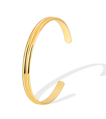 Yellow gold plated bracelet 2405112598670 | Desert Shine Collection