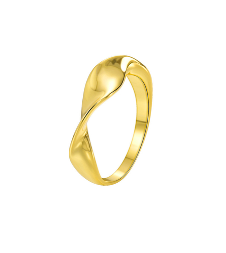 Yellow Gold Plating Ring 2405112600656 | Collection Desert Shine