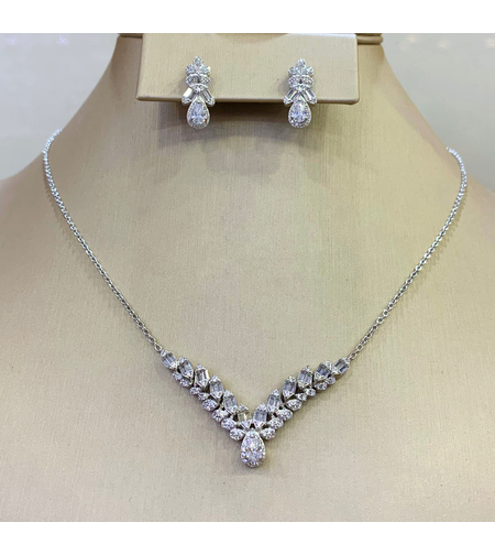 Сребърен комплект Крехка клонка | Колекция Silver Premium | Бижута Invoke.bg