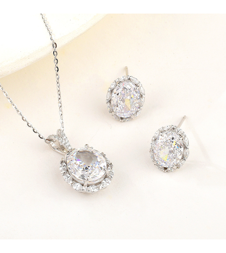 Сребърен комплект | Колекция Crushed Ice | Бижута Invoke