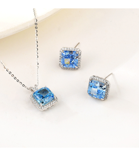 BLUE CRUSHED ICE SET