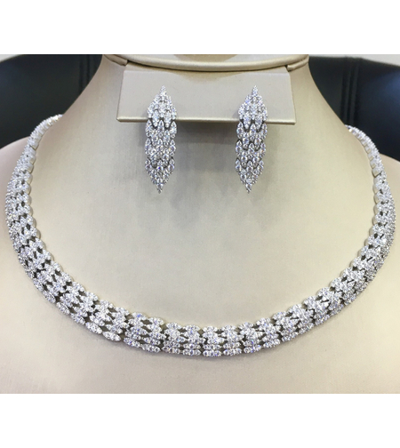 Сребърен комплект | Колекция Silver Premium | Бижута Invoke.bg