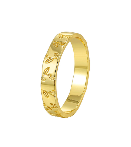 Yellow Gold Plating Ring 2405112600571 | Collection Desert Shine