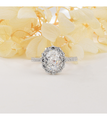 CRYSTAL SHINE CRUSHED ICE RING