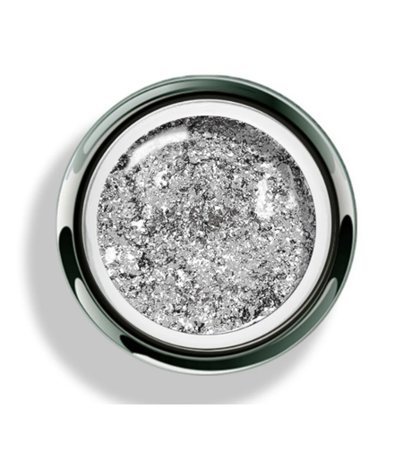 Gel Play Glitz White Gold Leaf
