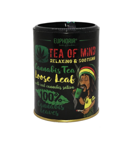 Cannabis Tea of ​​Mind Loose Leaf с конопени листа и семена от Cannabis Sativa L
