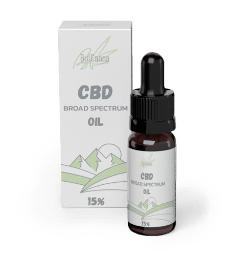 Bulcanna Широкоспектърно CBD масло 15% (1500мг)