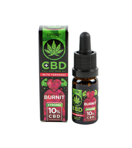 Euphoria 10% CBD масло Burnit, капки 10мл