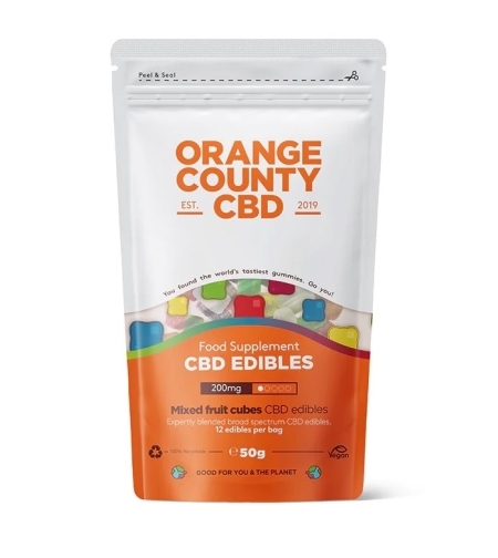 Желирани бонбони 200 mg CBD Gummies MIX  12 бр. 50g