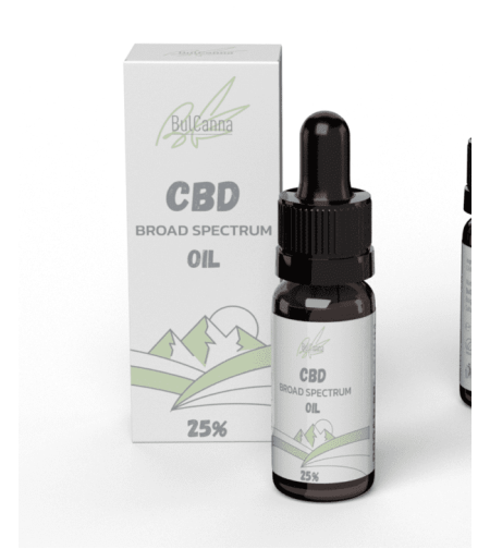 Bulcanna Пълноспектърно CBD масло 25% (2500мг)