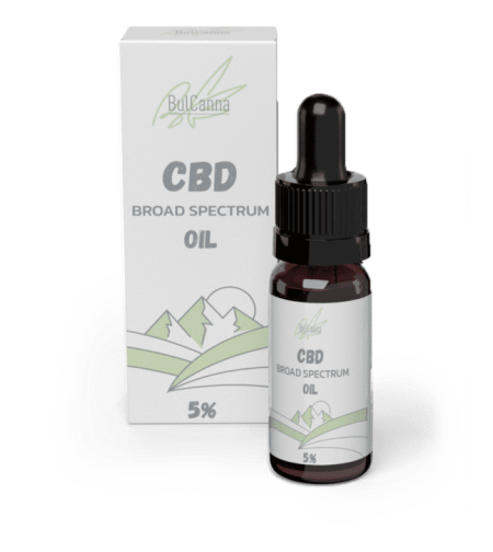 Bulcanna Широкоспектърно CBD Масло 5% (500мг)