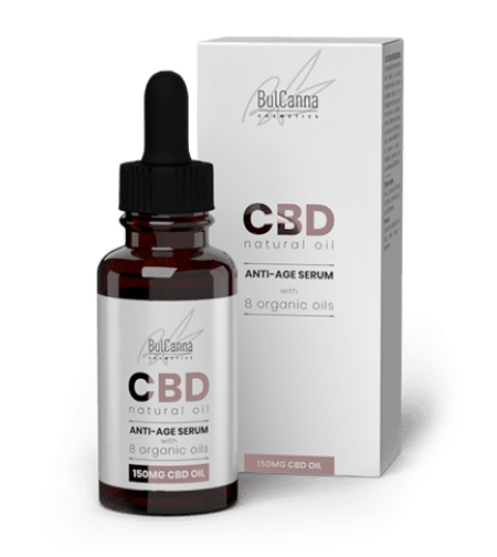 Bulcanna CBD серум против застаряване