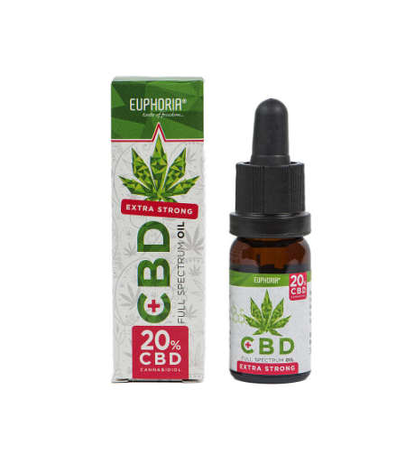Euphoria  20% CBD масло, капки 10мл