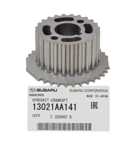 Зъбно колело за колянов вал за СУБАРУ ФОРЕСТЪР ИМПРЕЗА ЛЕГАСИ АУТБЕК SUBARU 13021AA141 13021-AA141 OEM SUBARU