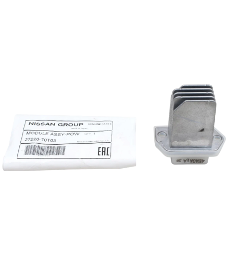 Резистор за вентилатор парно за НИСАН ЕКСТРЕЙЛ КАШКАЙ NISSAN QASHQAI X-TRAIL 2722670T03 27226-70T03 OEM NISSAN