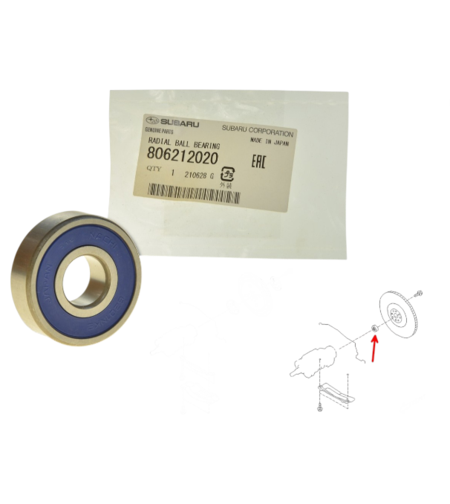 Лагер за маховик за СУБАРУ ФОРЕСТЪР ИМПРЕЗА ЛЕГАСИ SUBARU FORESTER IMPREZA LEGACY OUTBACK 806212060 806212020 OEM SUBARU