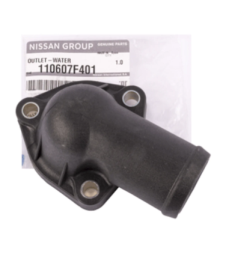 Фланец корпус термостат НИСАН ТЕРАНО 2 ДИЗЕЛ NISSAN TERRANO DIESEL 2.7 TD 110607F401 11060-7F401 OEM NISSAN