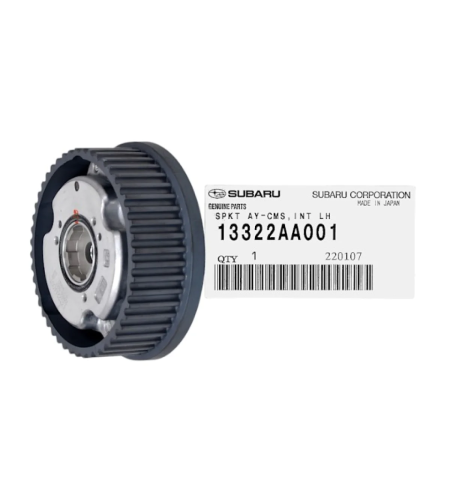 Зъбно колело разпределителен вал ляво СУБАРУ SUBARU 13322AA001 13322-AA001 OEM SUBARU