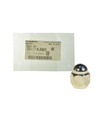 Гайка за джанта за СУБАРУ ФОРЕСТЪР ИМПРЕЗА ЛЕГАСИ АУТБЕК SUBARU 28171AJ001 28171-AJ001 OEM SUBARU