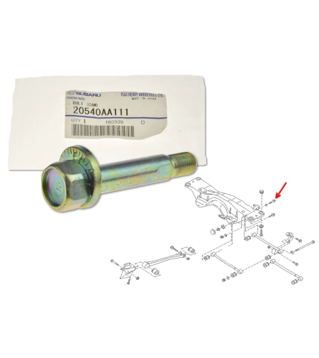 Регулиращ реглажен болт за СУБАРУ ИМПРЕЗА ФОРЕСТЪР ЛЕГАСИ SUBARU 20540AA111 20540-AA111 OEM SUBARU