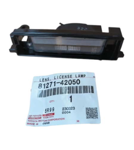 Плафон за регистрационен номер за ТОЙОТА РАВ 4 TOYOTA RAV 4 8127142050 81271-42050 OEM TOYOTA