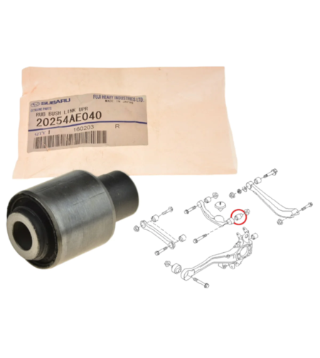 Тампон заден напречен носач за СУБАРУ ЛЕГАСИ АУТБЕК SUBARU LEGACY OUTBACK 20254AE040 20254-AE040 OEM SUBARU